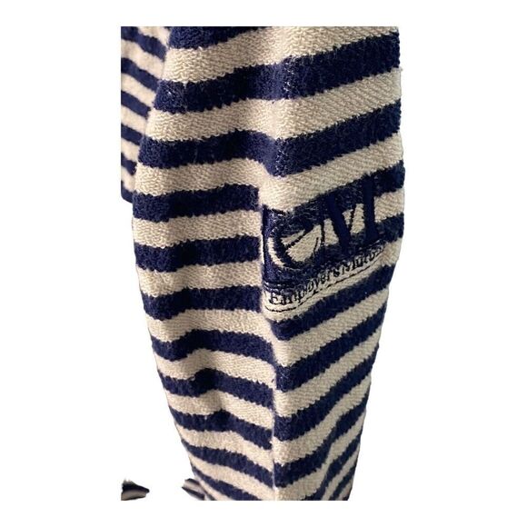 Vineyard Vines Shep women’s Striped Cotton Pullover Sweatshirt Blue/White Small - Picture 7 of 11